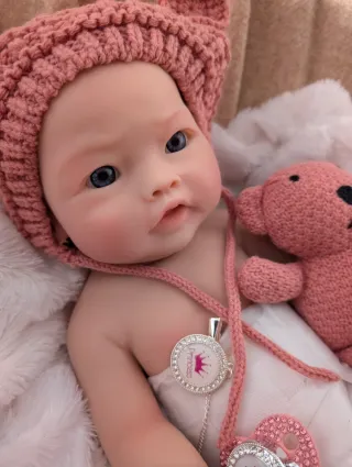 Reborn silicona tamaño bebe