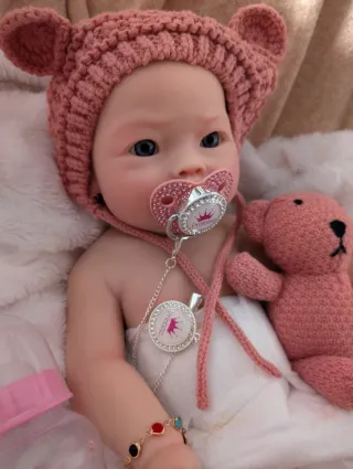 Reborn silicona tamaño bebe