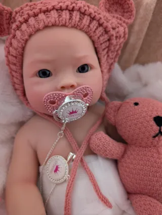 Reborn silicona tamaño bebe