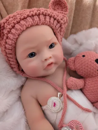 Reborn silicona tamaño bebe