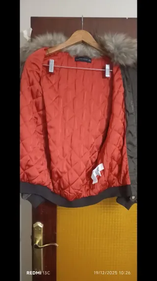 Chaqueta Zara con pelo desmontable