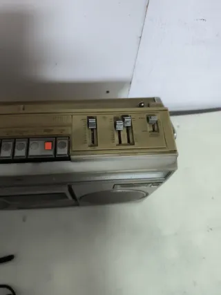 Radio Cassette Panasonic Beige/Plata