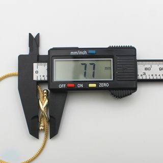 Pulsera Oro 18K Diseño Cruz 8.96gr 19cm