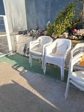 Conjuntos Mesa y 2 Sillas Terraza Jardín