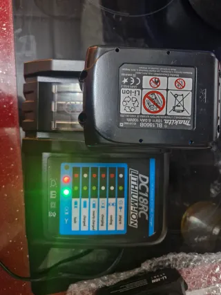 Batería Makita BL1860B 18V 6.0Ah