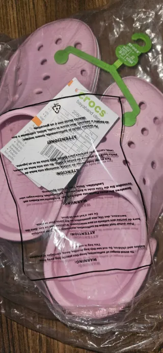 Zuecos Crocs Bayaband Talla 36-37