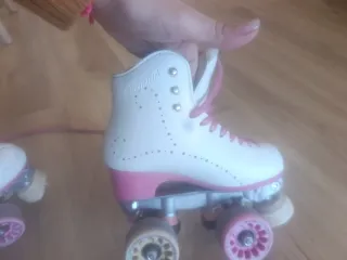 Patines Artísticos Blancos Talla 31