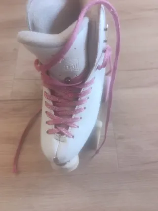 Patines Artísticos Blancos Talla 31