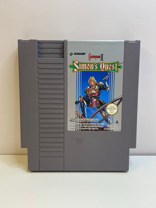 Castlevania II Simon's Quest Mattel PAL NES