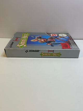 Castlevania II Simon's Quest Mattel PAL NES