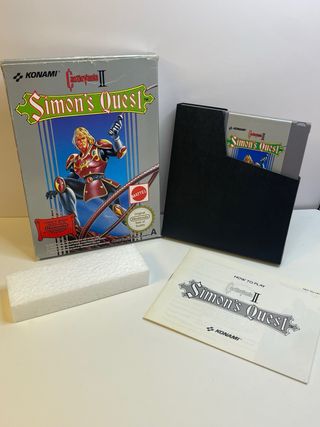 Castlevania II Simon's Quest Mattel PAL NES