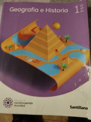 GEOGRAFIA E HISTORIA 1 ESO CONSTRUYENDO MUNDOS