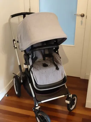 Bugaboo Fox 3 Silla + Capazo Gris