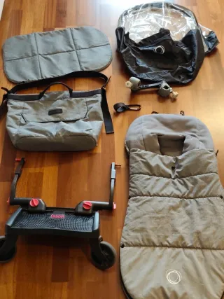 Bugaboo Fox 3 Silla + Capazo Gris