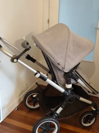 Bugaboo Fox 3 Silla + Capazo Gris