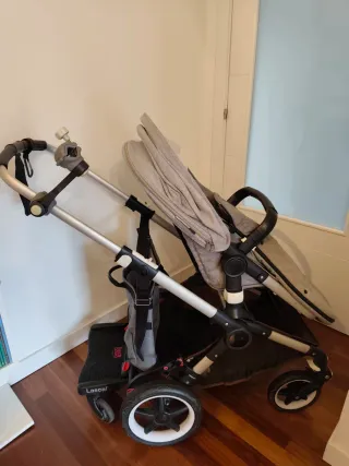 Bugaboo Fox 3 Silla + Capazo Gris