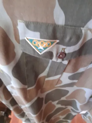 Camisa de caza camuflaje