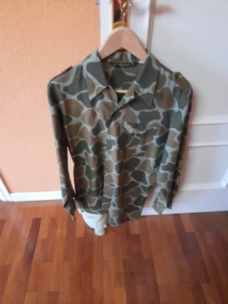 Camisa de caza camuflaje