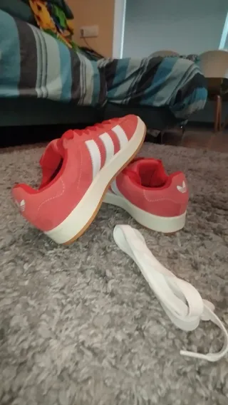 Adidas Campus Rojas Talla 40 Nuevas