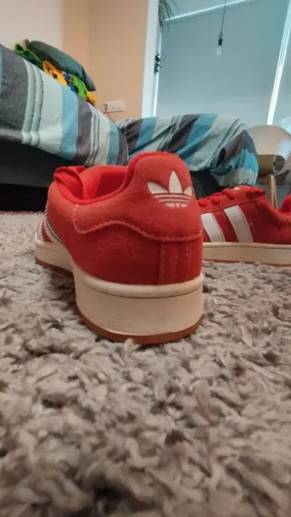 Adidas Campus Rojas Talla 40 Nuevas