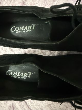 Scarpe scamosciate Comart Nere Tg 40