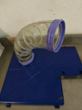 Jaula para hámster con accesorios