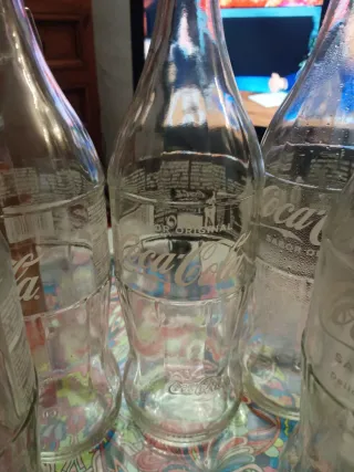 Bottiglie vuote Coca-Cola
