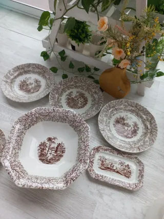 6 Piezas Cartuja de Sevilla