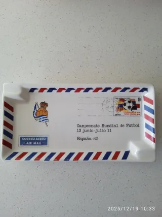 Cenicero/bandeja fútbol mundial España 82