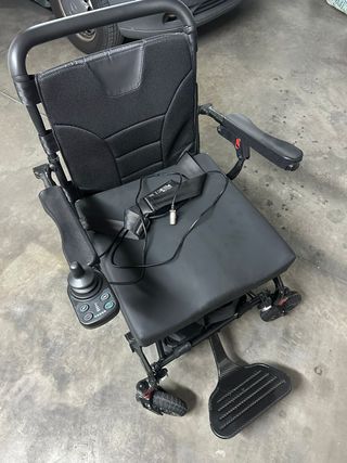 Silla de Ruedas Eléctrica Carbono Plegable