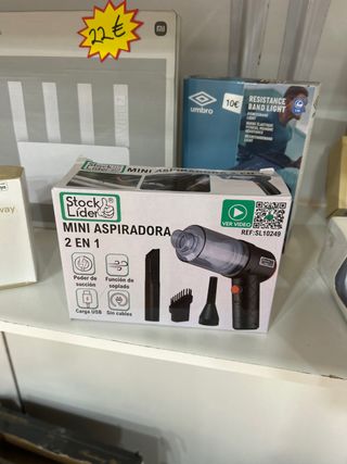Mini aspiradora 2 en 1 Stock Líder