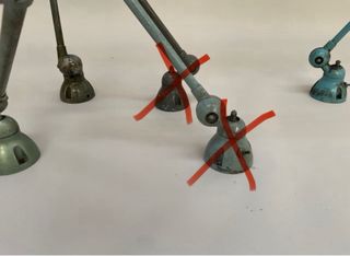 Lampada Jieldé Vintage Industriale