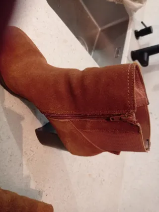 Botines marrones de ante