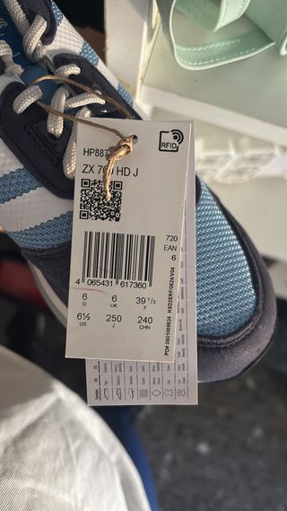 Zapatos Adidas ZX 700 HD Azul/Blanco