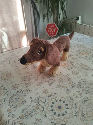 Peluche Perro Salchicha Marrón