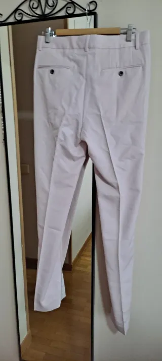 Pantalón skinny ASOS rosa empolvado