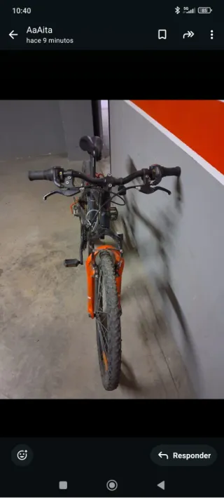 Bicicleta Rockrider 24  pulgadas 8-12 años