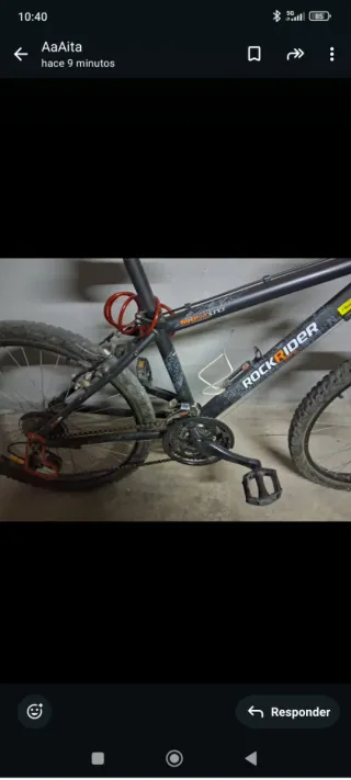 Bicicleta Rockrider 24  pulgadas 8-12 años