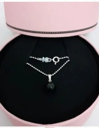 Collar Tous Plata + Colgante ONIX  LuXenter