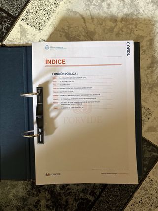 Temario ayudantes de Instituciones Penitenciarias