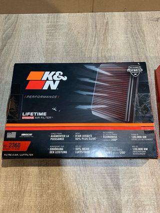 Filtros Aire Motor K&N (5 Unidades)