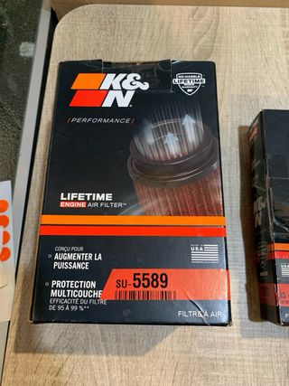 Filtros Aire Motor K&N (5 Unidades)