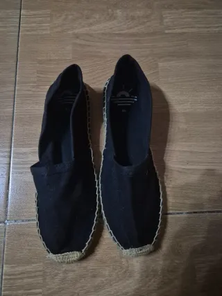 Alpargatas Negras Talla 40