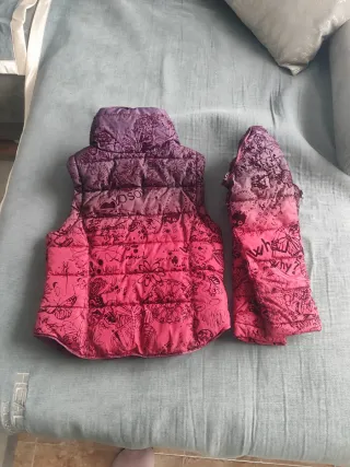 Chaqueta y chaleco Desigual 2 en 1 (7-8 años)