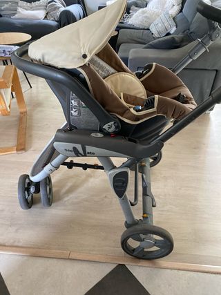 Carrito Bebé con Huevito Adaptable Coche