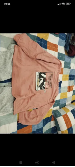 Pijama polar pingüino invierno