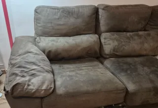 Sofá 2 plazas tela antimanchas