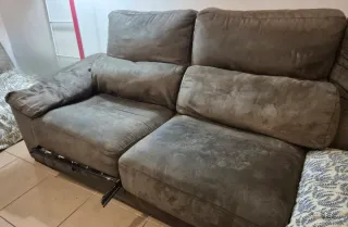 Sofá 2 plazas tela antimanchas