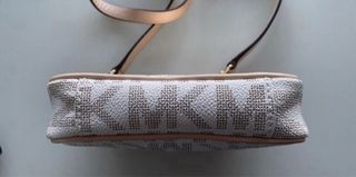 Bolso Michael Kors Piel Beige y Dorado