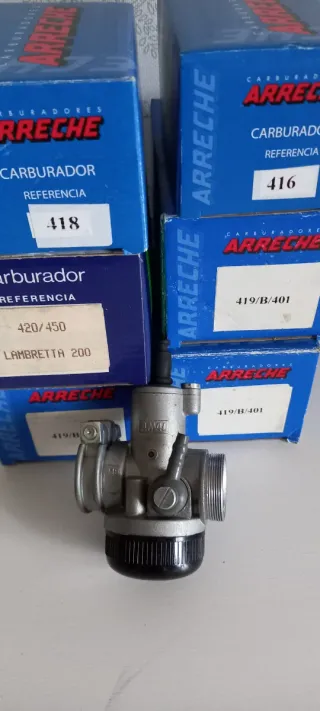 Carburador Amal-Arreche 418